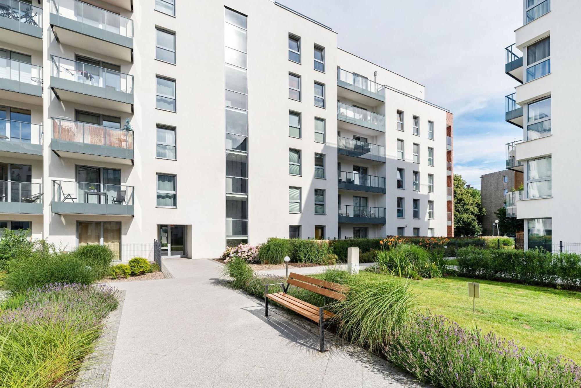 Amber Q4Apartments Gdańsk Buitenkant foto