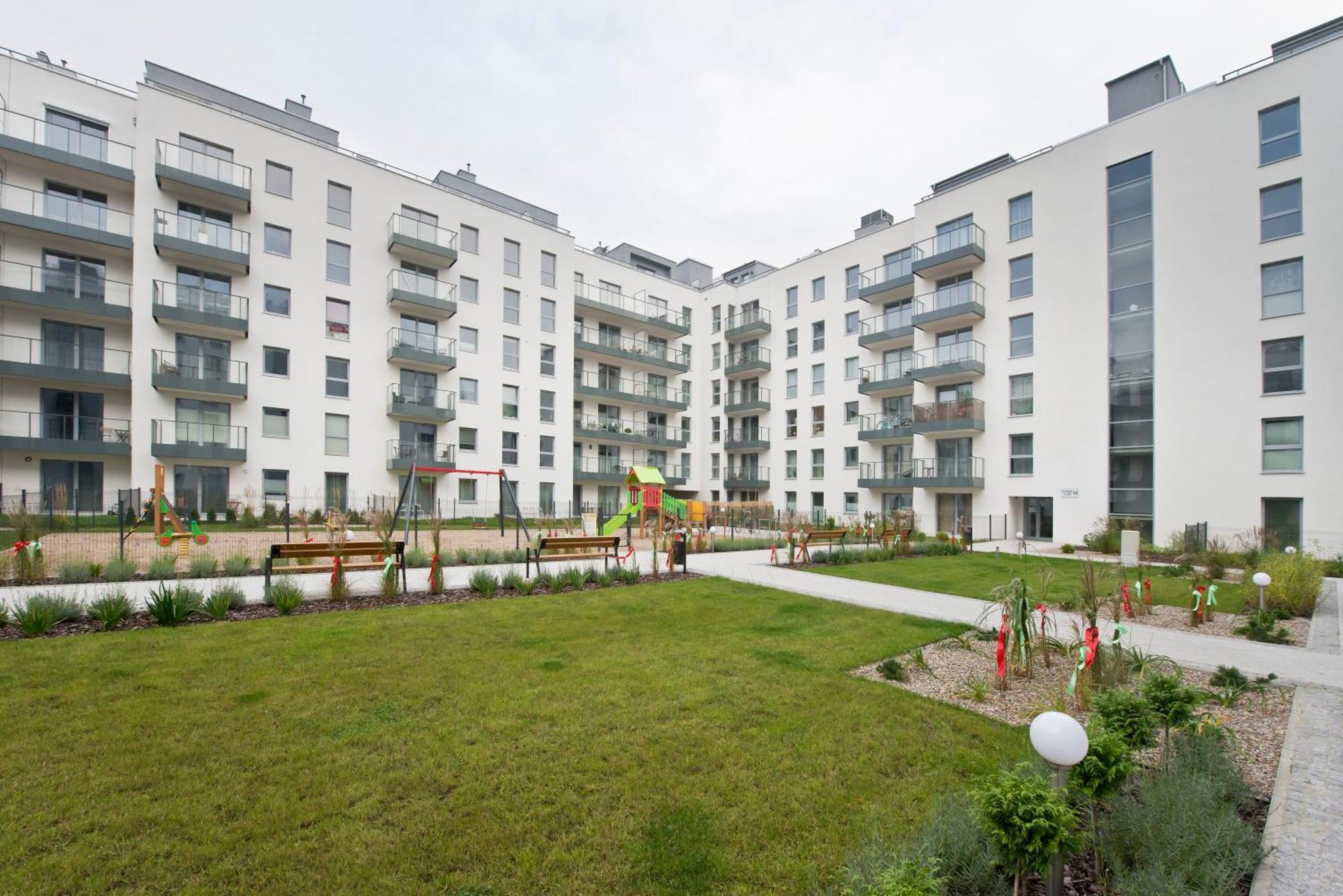 Amber Q4Apartments Gdańsk Buitenkant foto